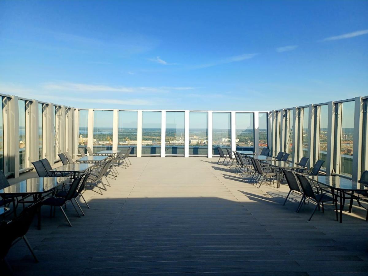 Hanza Tower Ajp Lux Apartment Szczecin Zewnętrze zdjęcie